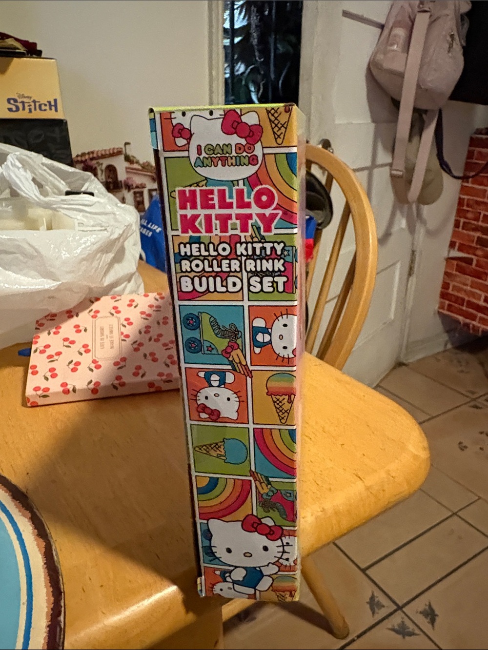Hello Kitty Pink & Teal Roller Rink Build Set - Picture 7 of 8